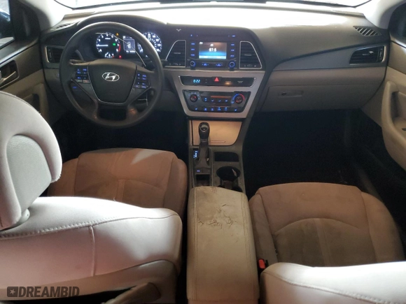 2015 Hyundai Sonata 2.4L SE with VIN 5NPE24AF8FH226437, listed as a Copart auction lot 53370695 with 104,202 mi miles and Clean Title. Bid and sale history available at carsss.com. Image 8.