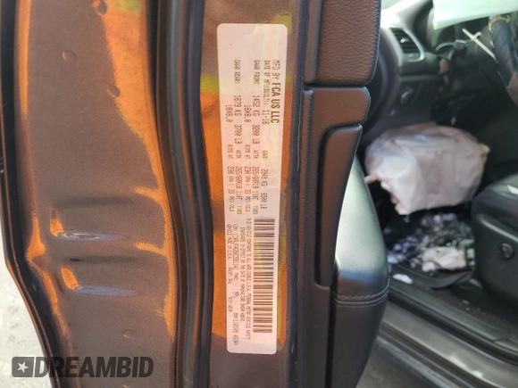 2019 Jeep Grand Cherokee Altitude with VIN 1C4RJFAG5KC591141, listed as a Copart auction lot 56885105 with 88,000 mi miles and Salvage title. Bid and sale history available at DreamBid. Image 13.