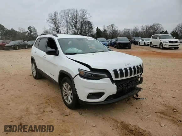 2022 Jeep Cherokee Latitude Lux with VIN 1C4PJMMN3ND543450, listed as a Copart auction lot 86385244 with 13,258 mi miles and Salvage title. Bid and sale history available at DreamBid. Image 11.