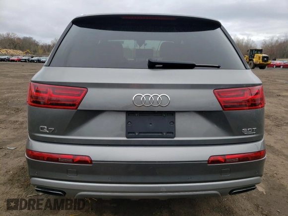 2017 Audi Q7 Premium Plus with VIN WA1LAAF72HD049851, listed as a Copart auction lot 53026175 with 100,601 mi miles and Salvage Title. Bid and sale history available at carsss.com. Image 6.