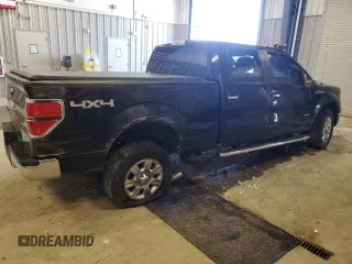 2011 Ford F-150 XLT with VIN 1FTFW1ET3BKE02555, listed as a Copart auction lot 51791675 with 206,065 mi miles and Salvage Title. Bid and sale history available at carsss.com. Image 3.