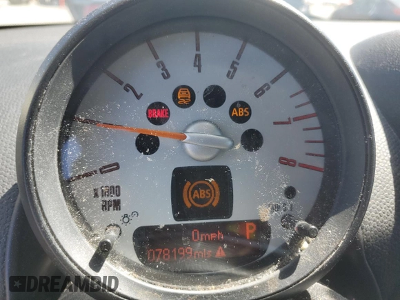 2013 MINI Countryman with VIN WMWZB3C50DWR36081, listed as a Copart auction lot 57513875 with 78,199 mi miles and Salvage title. Bid and sale history available at DreamBid. Image 9.