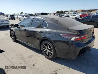 2021 Toyota Camry SE Nightshade with VIN 4T1G11AK9MU537168, listed as a Copart auction lot 77656134 with 78,594 mi miles and Salvage Title. Bid and sale history available at carsss.com. Image 2.