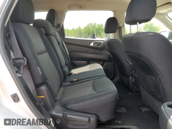 2018 Nissan Pathfinder Platinum with VIN 5N1DR2MM5JC665603, listed as a Copart auction lot 58505055 with 157,836 mi miles and Salvage title. Bid and sale history available at DreamBid. Image 11.