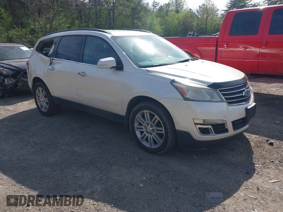 2013 Chevrolet Traverse LT with VIN 1GNKVGKD1DJ261650, listed as a IAAI auction lot 41805588 with 176,903 mi miles and . Bid and sale history available at DreamBid. Image 1.