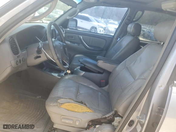 2002 Toyota Sequoia Limited with VIN 5TDZT38A72S091667, listed as a Copart auction lot 47106775 with 275,790 mi miles and Salvage Title. Bid and sale history available at carsss.com. Image 7.