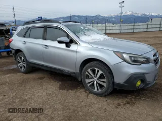 2018 Subaru Outback Limited with VIN 4S4BSENC4J3231501, listed as a Copart auction lot 48344835 with 77,017 mi miles and Salvage title. Bid and sale history available at DreamBid. Image 4.