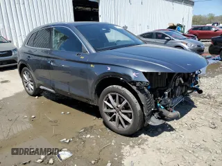 2022 Audi SQ5 Premium with VIN WA1A4AFY0N2087173, listed as a Copart auction lot 50318184 with 54,453 mi miles and . Bid and sale history available at DreamBid. Image 4.