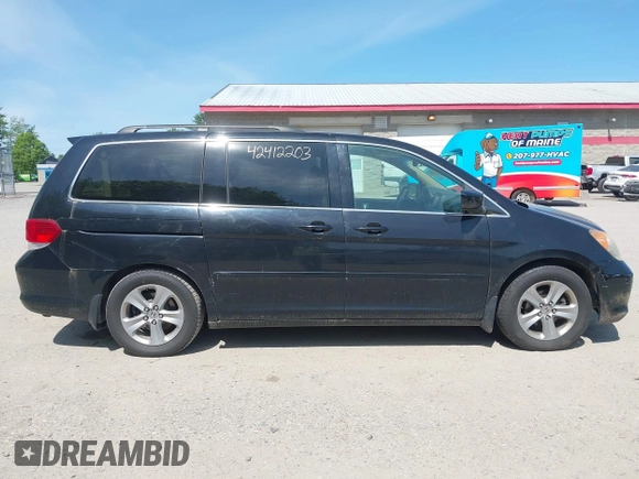 2009 Honda Odyssey Touring с VIN 5FNRL38999B018272, выставлен на аукционе IAAI как лот 42412203 с пробегом 154 987 миль миль и . История ставок и продаж доступна на DreamBid. Изображение 14.