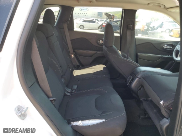 2017 Jeep Cherokee Latitude with VIN 1C4PJLCB4HW535741, listed as a Copart auction lot 66332684 with 118,692 mi miles and Salvage Title. Bid and sale history available at carsss.com. Image 12.