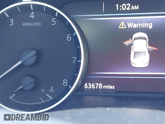 2018 Nissan Maxima SV with VIN 1N4AA6AP4JC388887, listed as a IAAI auction lot 41688858 with 63,678 mi miles and . Bid and sale history available at DreamBid. Image 15.