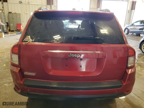 2014 Jeep Compass Sport with VIN 1C4NJCBB8ED505707, listed as a Copart auction lot 49037235 with 91,060 mi miles and Non Repairable. Bid and sale history available at carsss.com. Image 6.