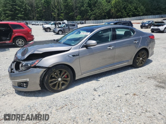 2014 Kia Optima SXL Turbo with VIN 5XXGR4A61EG337474, listed as a Copart auction lot 62962405 with 139,461 mi miles and Salvage title. Bid and sale history available at DreamBid. Image 1.