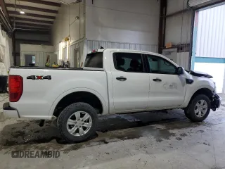 2023 Ford Ranger XL with VIN 1FTER4FHXPLE05663, listed as a Copart auction lot 60577925 with 29,218 mi miles and Salvage title. Bid and sale history available at DreamBid. Image 3.