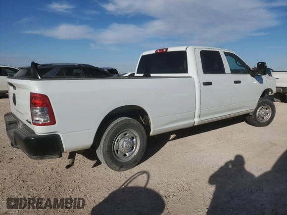2023 Ram 2500 Tradesman with VIN 3C6UR5HJ2PG559452, listed as a Copart auction lot 79413134 with 21,589 mi miles and Salvage Title. Bid and sale history available at carsss.com. Image 3.