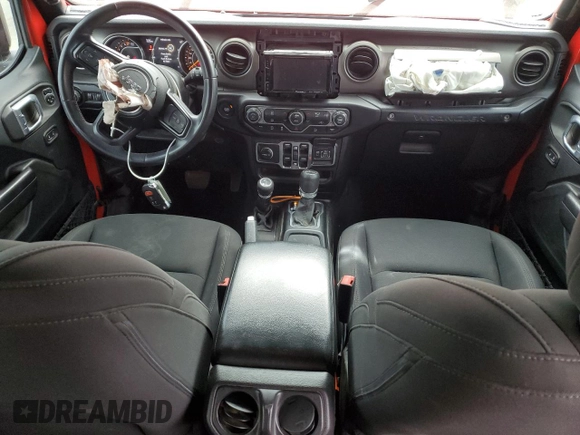2018 Jeep Wrangler Unlimited Sport S z VIN 1C4HJXDG8JW132289, wystawiony jako Copart lot #54071895 z przebiegiem 88 345 mil mil oraz Szkoda całkowita • Salvage title. Historia ofert i sprzedaży dostępna na DreamBid. Obrazek 8.