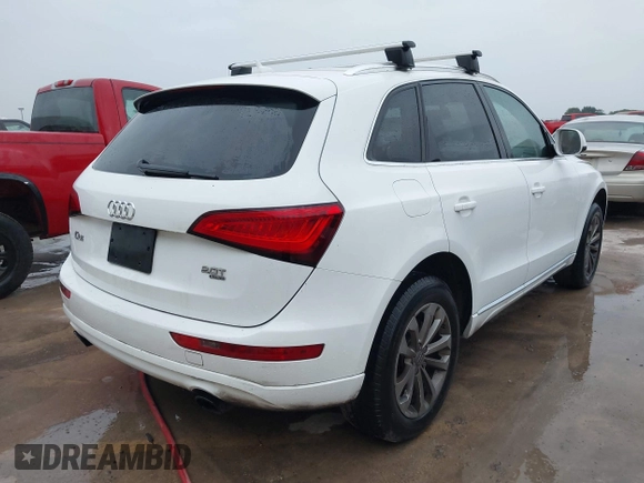 2013 Audi Q5 Premium with VIN WA1CFAFP8DA093026, listed as a IAAI auction lot 41986673 with 190,197 mi miles and . Bid and sale history available at DreamBid. Image 4.