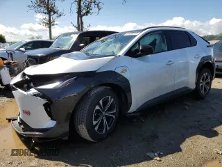 2024 Toyota bZ4X XLE z VIN JTMAAAAAXRA037921, wystawiony jako Copart lot #51636815 z przebiegiem 9 284 mil mil oraz Szkoda całkowita • Salvage title. Historia ofert i sprzedaży dostępna na DreamBid. Obrazek 1.