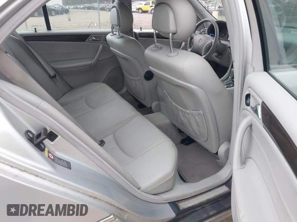 2005 Mercedes-Benz C 240 with VIN WDBRF81J35F595375, listed as a IAAI auction lot 41723426 with 166,890 mi miles and . Bid and sale history available at DreamBid. Image 8.