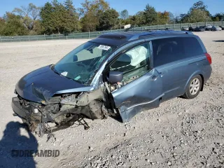 2008 Nissan Quest SL with VIN 5N1BV28U38N111276, listed as a Copart auction lot 76967564 with 0 mi miles and Salvage Title. Bid and sale history available at carsss.com. Image 1.