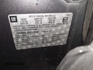 2018 GMC Acadia SLE z VIN 1GKKNRLA6JZ113147, wystawiony jako IAAI lot #41524342 z przebiegiem 72 278 mil mil oraz . Historia ofert i sprzedaży dostępna na DreamBid. Obrazek 9.