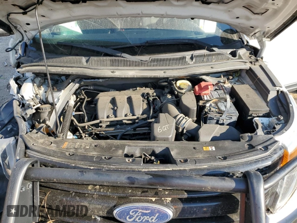 2013 Ford Utility Police Interceptor with VIN 1FM5K8AR0DGB63879, listed as a Copart auction lot 82241054 with 124,768 mi miles and Salvage Title. Bid and sale history available at carsss.com. Image 12.