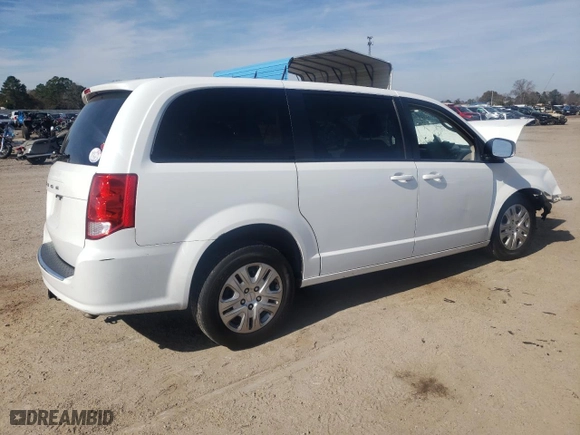 2018 Dodge Grand Caravan SE with VIN 2C4RDGBG7JR162004, listed as a Copart auction lot 43126095 with 0 mi miles and Non Repairable. Bid and sale history available at carsss.com. Image 3.