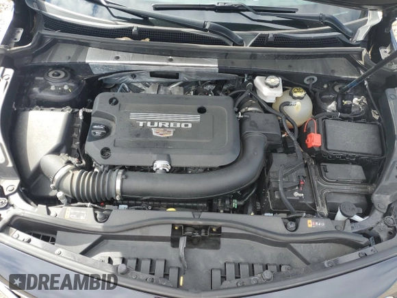 2023 Cadillac XT4 FWD Luxury with VIN 1GYAZAR4XPF104311, listed as a Copart auction lot 46891635 with 28,972 mi miles and Non repairable. Bid and sale history available at DreamBid. Image 13.