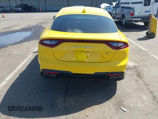 2018 Kia Stinger GT with VIN KNAE35LC4J6020344, listed as a IAAI auction lot 41946071 with 27,746 mi miles. Bid and sale history available at carsss.com. Image 17.