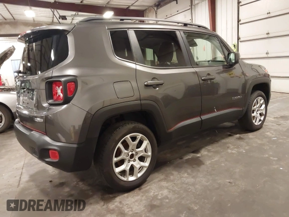 2017 Jeep Renegade Altitude with VIN ZACCJBBB8HPE95509, listed as a IAAI auction lot 42523316 with 163,040 mi miles and . Bid and sale history available at DreamBid. Image 4.