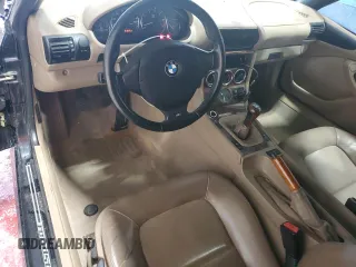 2001 BMW Z3 2.5 z VIN WBACN33421LK46222, wystawiony jako Copart lot #55395215 z przebiegiem 148 123 mil mil oraz Szkody całkowita. Historia ofert i sprzedaży dostępna na DreamBid. Obrazek 8.