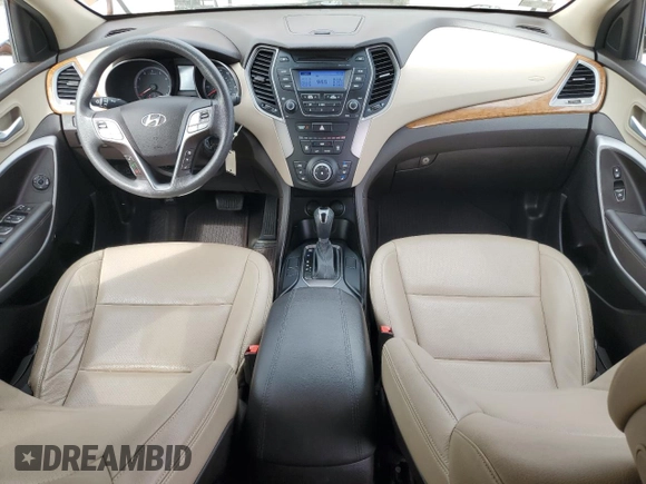 2016 Hyundai Santa Fe z VIN 5XYZTDLB7GG346554, wystawiony jako Copart lot #56898045 z przebiegiem 84 915 mil mil oraz Szkoda całkowita • Salvage title. Historia ofert i sprzedaży dostępna na DreamBid. Obrazek 8.