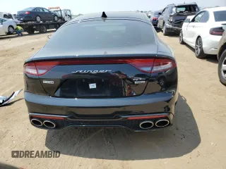 2022 Kia Stinger GT-Line with VIN KNAE35LD1N6117466, listed as a Copart auction lot 64859264 with 13,049 mi miles and Salvage Title. Bid and sale history available at DreamBid. Image 6.