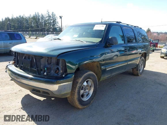 2002 Chevrolet Suburban LS with VIN 1GNFK16ZX2J168829, listed as a IAAI auction lot 41753506 with 1 mi miles. Bid and sale history available at carsss.com. Image 2.