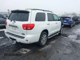 2016 Toyota Sequoia Limited with VIN 5TDJY5G18GS140071, listed as a IAAI auction lot 41570590 with 76,774 mi miles. Bid and sale history available at carsss.com. Image 4.