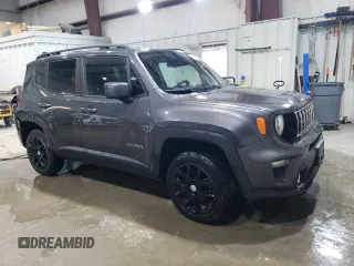 2020 Jeep Renegade Latitude with VIN ZACNJBBBXLPL21214, listed as a Copart auction lot 41685825 with 80,100 mi miles and Salvage Title. Bid and sale history available at carsss.com. Image 4.