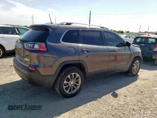 2019 Jeep Cherokee Altitude with VIN 1C4PJLLB3KD184565, listed as a Copart auction lot 58046345 with 91,618 mi miles and Salvage title. Bid and sale history available at DreamBid. Image 3.