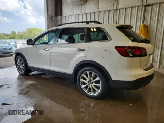 2014 Mazda CX-9 Grand Touring with VIN JM3TB3DA3E0446329, listed as a Copart auction lot 64068025 with 90,423 mi miles and Clean title. Bid and sale history available at DreamBid. Image 2.