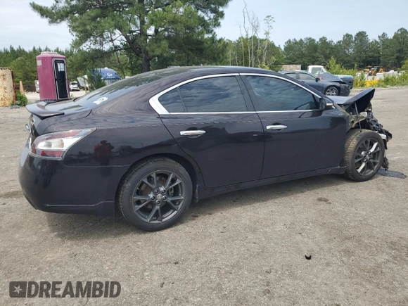 2014 Nissan Maxima SV z VIN 1N4AA5AP9EC454320, wystawiony jako Copart lot #57100695 z przebiegiem 149 083 mil mil oraz Szkoda całkowita • Salvage title. Historia ofert i sprzedaży dostępna na DreamBid. Obrazek 3.