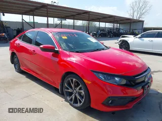 2021 Honda Civic Sport with VIN 2HGFC2F85MH509062, listed as a IAAI auction lot 41884858 with 35,337 mi miles and . Bid and sale history available at DreamBid. Image 1.