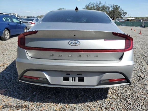 2021 Hyundai Sonata SE with VIN 5NPEG4JA4MH091900, listed as a Copart auction lot 47565985 with 39,547 mi miles and Non Repairable. Bid and sale history available at carsss.com. Image 6.