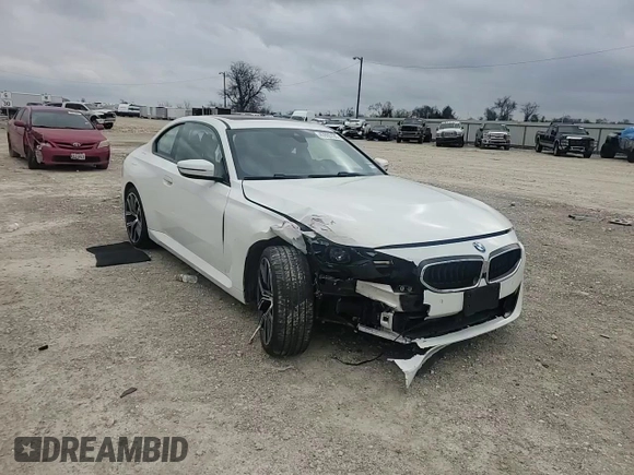 2023 BMW 2 Series 230i xDrive with VIN 3MW33CM02P8D75417, listed as a Copart auction lot 43935135 with 0 mi miles and Salvage Title. Bid and sale history available at carsss.com. Image 11.