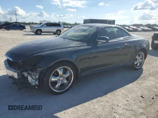 2008 Lexus SC with VIN JTHFN45Y089018716, listed as a Copart auction lot 72526044 with 66,458 mi miles and Salvage Title. Bid and sale history available at carsss.com. Image 1.