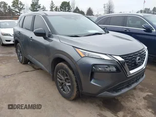 2023 Nissan Rogue S with VIN 5N1BT3AAXPC922434, listed as a IAAI auction lot 41555175 with 20,720 mi miles and . Bid and sale history available at DreamBid. Image 1.