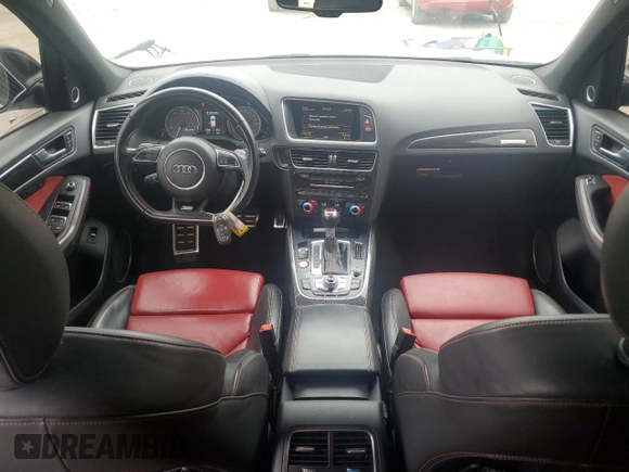 2016 Audi SQ5 Premium Plus with VIN WA1CCAFP6GA118759, listed as a Copart auction lot 71631734 with 70,583 mi miles and Salvage Title. Bid and sale history available at carsss.com. Image 8.