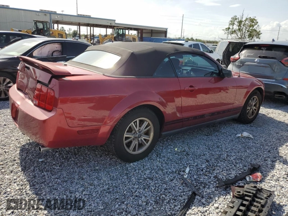 2005 Ford Mustang Deluxe z VIN 1ZVFT84N655177326, wystawiony jako Copart lot #59206775 z przebiegiem 134 187 mil mil oraz Szkoda całkowita • Salvage title. Historia ofert i sprzedaży dostępna na DreamBid. Obrazek 3.