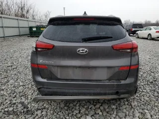 2021 Hyundai Tucson Limited with VIN KM8J33AL8MU340397, listed as a Copart auction lot 46588315 with 46,187 mi miles and Salvage Title. Bid and sale history available at carsss.com. Image 6.