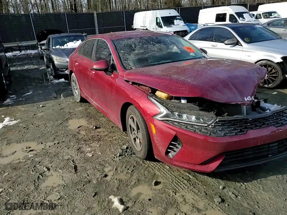 2022 Kia K5 LXS with VIN 5XXG14J29NG148365, listed as a Copart auction lot 45198165 with NaN miles and Salvage Title. Bid and sale history available at carsss.com. Image 11.