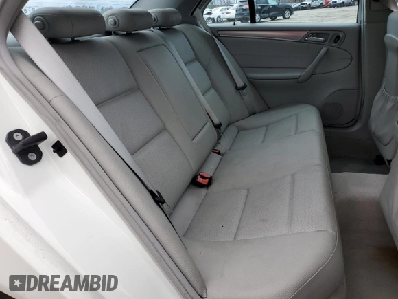 2006 Mercedes-Benz C 230 Sport with VIN WDBRF52H76F820795, listed as a Copart auction lot 45283985 with 225,732 mi miles and Salvage Title. Bid and sale history available at carsss.com. Image 10.