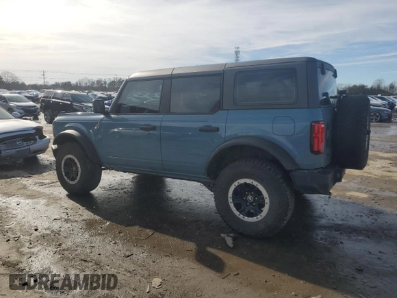 2023 Ford Bronco with VIN 1FMDE5DH1PLB25934, listed as a Copart auction lot 45305145 with 52,775 mi miles and Salvage Title. Bid and sale history available at DreamBid. Image 2.